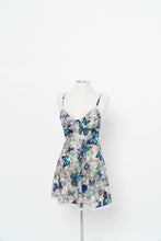 Load image into Gallery viewer, TED BAKER x Butterfly Satin Lace Slip Dress (S)