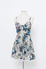 Load image into Gallery viewer, TED BAKER x Butterfly Satin Lace Slip Dress (S)