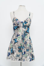 Load image into Gallery viewer, TED BAKER x Butterfly Satin Lace Slip Dress (S)