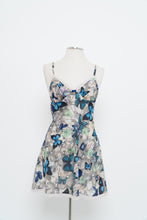 Load image into Gallery viewer, TED BAKER x Butterfly Satin Lace Slip Dress (S)