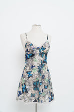 Load image into Gallery viewer, TED BAKER x Butterfly Satin Lace Slip Dress (S)
