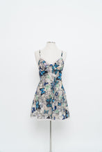 Load image into Gallery viewer, TED BAKER x Butterfly Satin Lace Slip Dress (S)