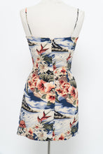 Load image into Gallery viewer, Vintage x Made in Mexico x Hawaiian Patterned Mini Dress (S)