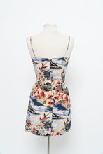 Load image into Gallery viewer, Vintage x Made in Mexico x Hawaiian Patterned Mini Dress (S)