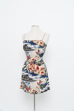 Load image into Gallery viewer, Vintage x Made in Mexico x Hawaiian Patterned Mini Dress (S)