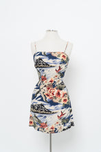 Load image into Gallery viewer, Vintage x Made in Mexico x Hawaiian Patterned Mini Dress (S)