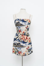 Load image into Gallery viewer, Vintage x Made in Mexico x Hawaiian Patterned Mini Dress (S)