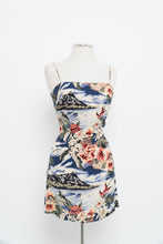 Load image into Gallery viewer, Vintage x Made in Mexico x Hawaiian Patterned Mini Dress (S)