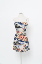 Load image into Gallery viewer, Vintage x Made in Mexico x Hawaiian Patterned Mini Dress (S)