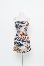 Load image into Gallery viewer, Vintage x Made in Mexico x Hawaiian Patterned Mini Dress (S)
