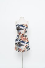 Load image into Gallery viewer, Vintage x Made in Mexico x Hawaiian Patterned Mini Dress (S)