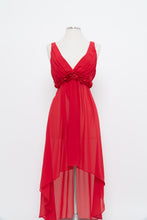 Load image into Gallery viewer, Vintage x Red Rose Back Tie Sheer Top/Dress (M, L)