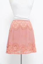 Load image into Gallery viewer, FOR LOVE &amp; LEMONS x Pink Lace Skirt (XS, S)