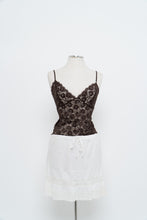 Load image into Gallery viewer, Vintage x Brown Lace Tank (M, L)
