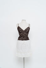 Load image into Gallery viewer, Vintage x Brown Lace Tank (M, L)