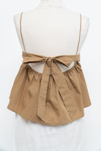Load image into Gallery viewer, EN SAISON x Golden Cropped Peplum Tank (XS, S)