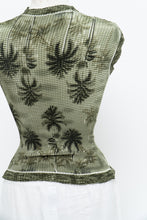 Load image into Gallery viewer, Vintage x Cinched Palm Tree Top (XS-M)