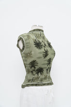 Load image into Gallery viewer, Vintage x Cinched Palm Tree Top (XS-M)