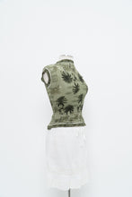 Load image into Gallery viewer, Vintage x Cinched Palm Tree Top (XS-M)