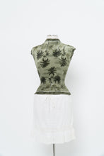 Load image into Gallery viewer, Vintage x Cinched Palm Tree Top (XS-M)
