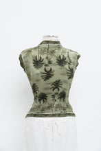 Load image into Gallery viewer, Vintage x Cinched Palm Tree Top (XS-M)