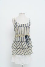 Load image into Gallery viewer, Vintage x DKNY Striped Cotton Top/Dress (S, M)