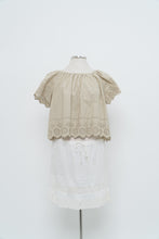 Load image into Gallery viewer, GAP x Beige Cropped Peplum Cotton Top (XS-M)