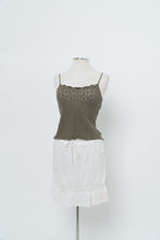 Load image into Gallery viewer, Vintage x Olive Green Knit Tank (S, M)