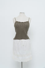 Load image into Gallery viewer, Vintage x Olive Green Knit Tank (S, M)