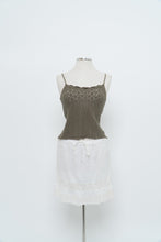 Load image into Gallery viewer, Vintage x Olive Green Knit Tank (S, M)