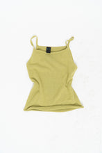 Load image into Gallery viewer, Vintage x Chartreuse Knit Cropped Tank (XS)