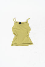 Load image into Gallery viewer, Vintage x Chartreuse Knit Cropped Tank (XS)