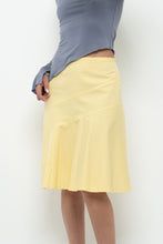 Load image into Gallery viewer, Vintage x GAP Yellow Cotton Panelled Midi Skirt (XS, S)