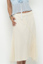 Load image into Gallery viewer, Vintage x Made in Canada x Cream Mesh Panelled Maxi (L, XL)