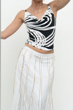 Load image into Gallery viewer, Vintage x Made in USA x Deadstock Illusion Swoop Tank (XS, S)