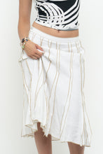 Load image into Gallery viewer, Vintage x CARTISE Cream, Beige Linen Cotton Maxi Skirt (M, L)