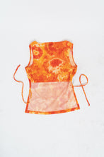 Load image into Gallery viewer, Vintage x Made in Canada x PRIMA DONNA Orange Tie-Dye Open-Back Tank (XS, S)