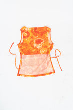 Load image into Gallery viewer, Vintage x Made in Canada x PRIMA DONNA Orange Tie-Dye Open-Back Tank (XS, S)