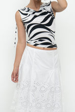 Load image into Gallery viewer, Vintage x Made in USA x Deadstock Black, White Illusion Tank (XS-M)