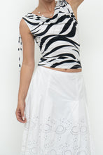 Load image into Gallery viewer, Vintage x Made in USA x Deadstock Black, White Illusion Tank (XS-M)