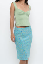 Load image into Gallery viewer, Modern x Light Green Fitted Crop Tank (XS)