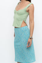 Load image into Gallery viewer, Modern x Light Green Fitted Crop Tank (XS)