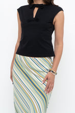 Load image into Gallery viewer, H&amp;M x Black Bow Crop Sleeveless Top (XS)