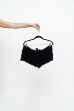 Load image into Gallery viewer, Vintage x LA PETITE COQUETTE Black Frilly Short (L)