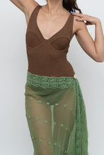 Load image into Gallery viewer, SOMERFIELD SWIM x Deeadstock Brown Textured Swim Suit (S)