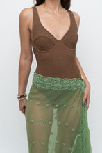 Load image into Gallery viewer, SOMERFIELD SWIM x Deeadstock Brown Textured Swim Suit (S)