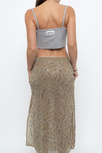 Load image into Gallery viewer, BRULE x Made in USA x Grey Cotton Ribbed Crop Tank (XS, S)