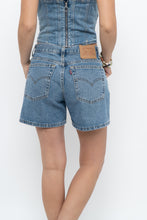 Load image into Gallery viewer, Vintage x Made in Mexico x LEVI’S Midwash Denim Short (S, M)
