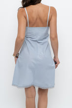 Load image into Gallery viewer, Vintage x Slate Blue Midi Slip Dress (S)