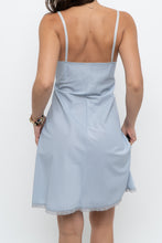 Load image into Gallery viewer, Vintage x Slate Blue Midi Slip Dress (S)